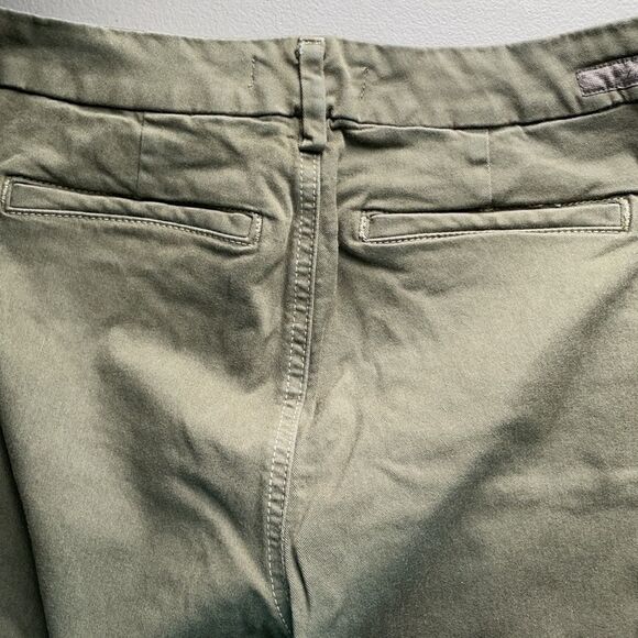 Level 99 Army Green Cropped Pant - 25 - Picture 5 of 7